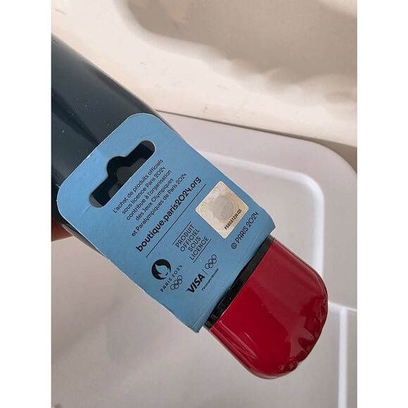 Mascotte Eiffel Tower insulated bottle Olympic Games Paris 2024 50 cl bleu - Picture 5 of 9